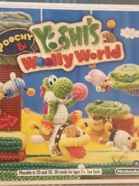 Nintendo 3DS 
Yoshi’s Woolly World